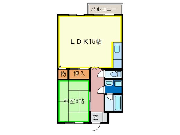 アルファ－２１の物件間取画像